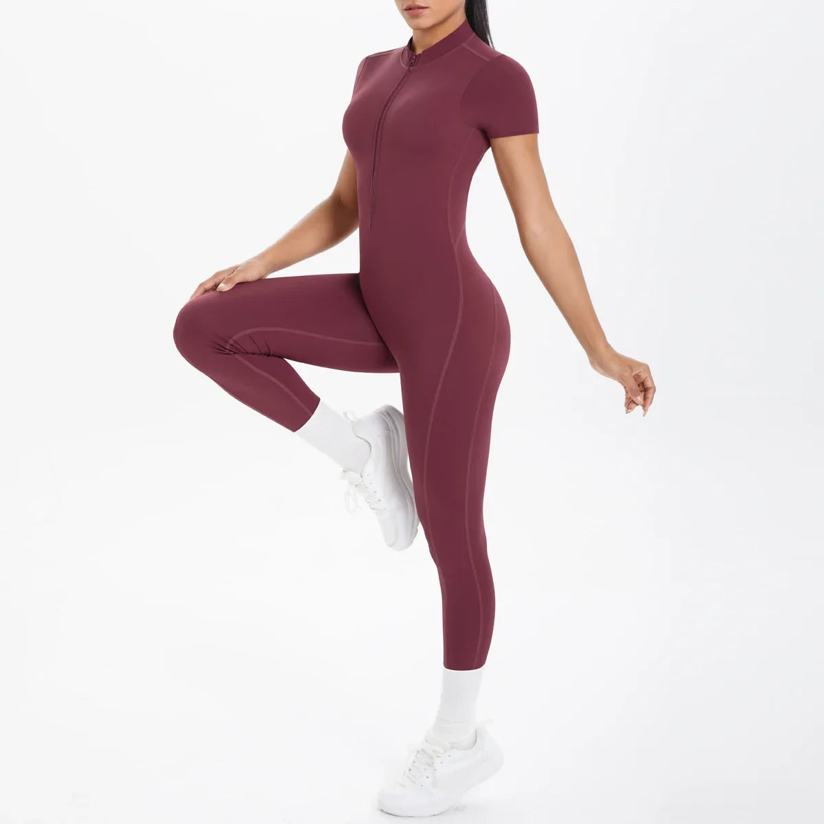PERFORMANCE JUMPSUIT [OPEN-BACK FULBODY SUIT]