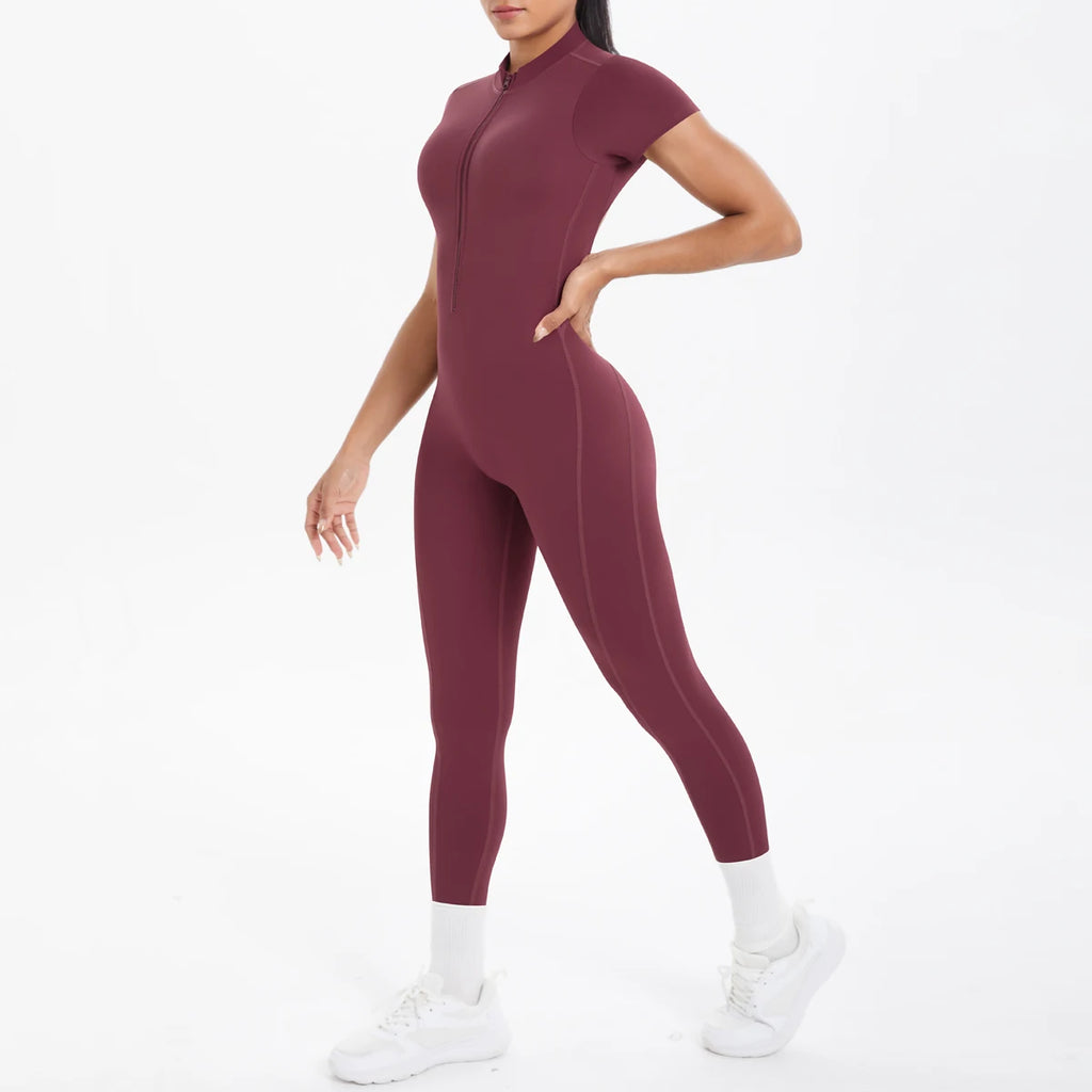 PERFORMANCE JUMPSUIT [OPEN-BACK FULBODY SUIT]