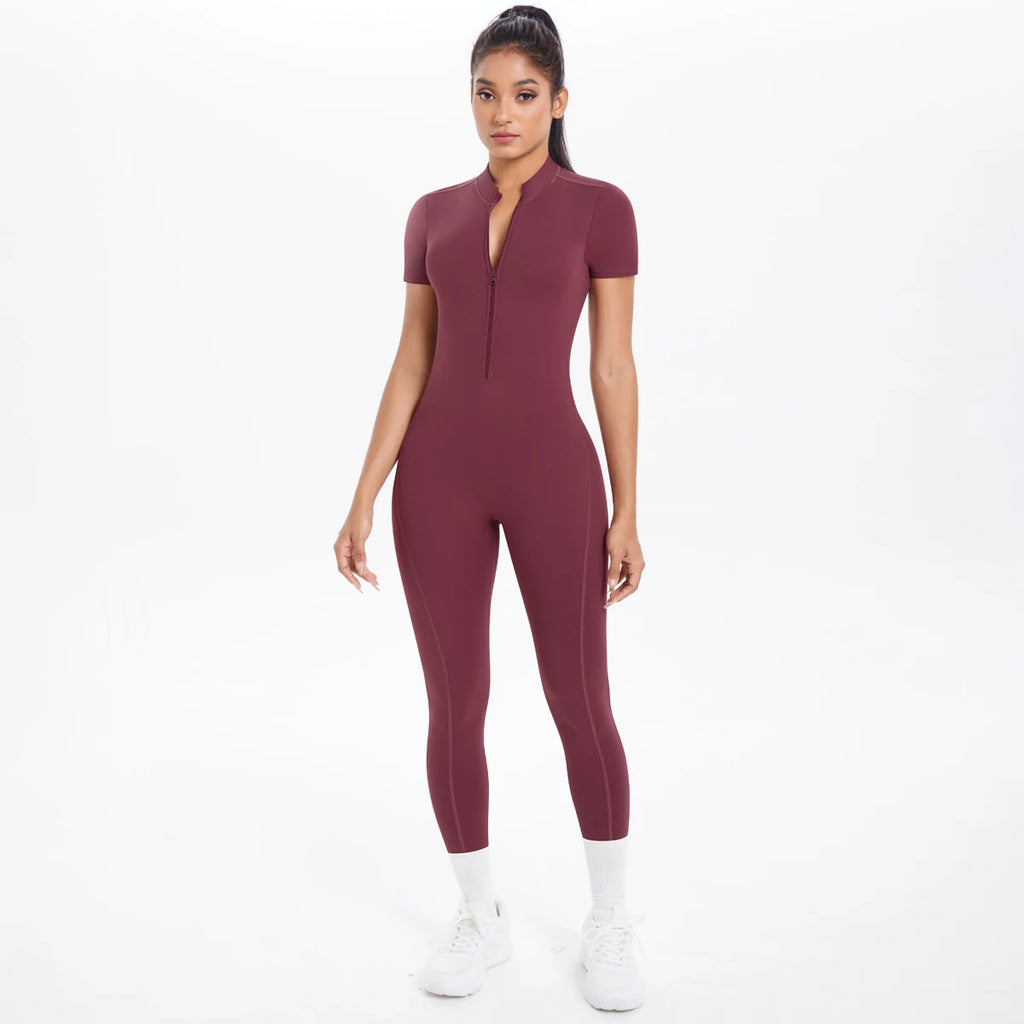 PERFORMANCE JUMPSUIT [OPEN-BACK FULBODY SUIT]