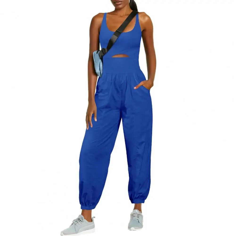 AVANT SUIT [ONE PIECE JUMPSUIT WITH POCKETS]