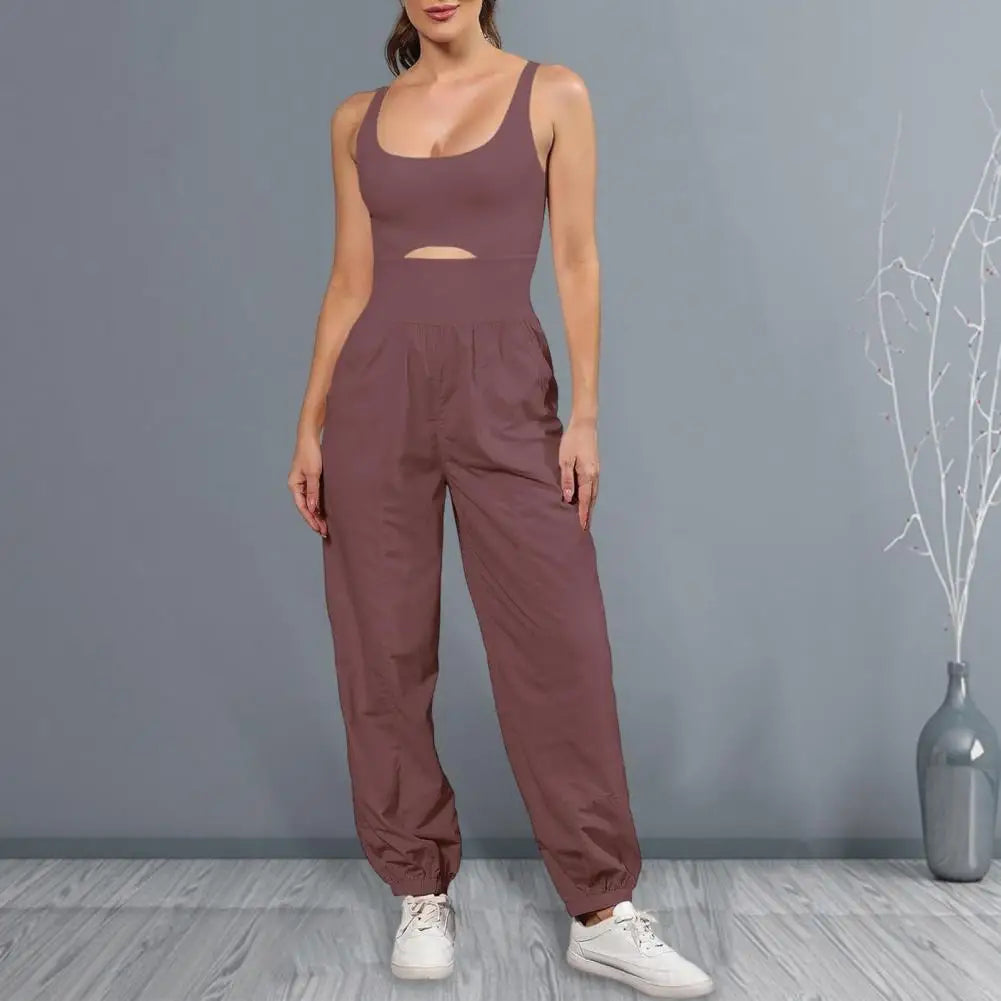 AVANT SUIT [ONE PIECE JUMPSUIT WITH POCKETS]
