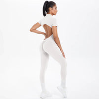 PERFORMANCE JUMPSUIT [OPEN-BACK FULBODY SUIT]