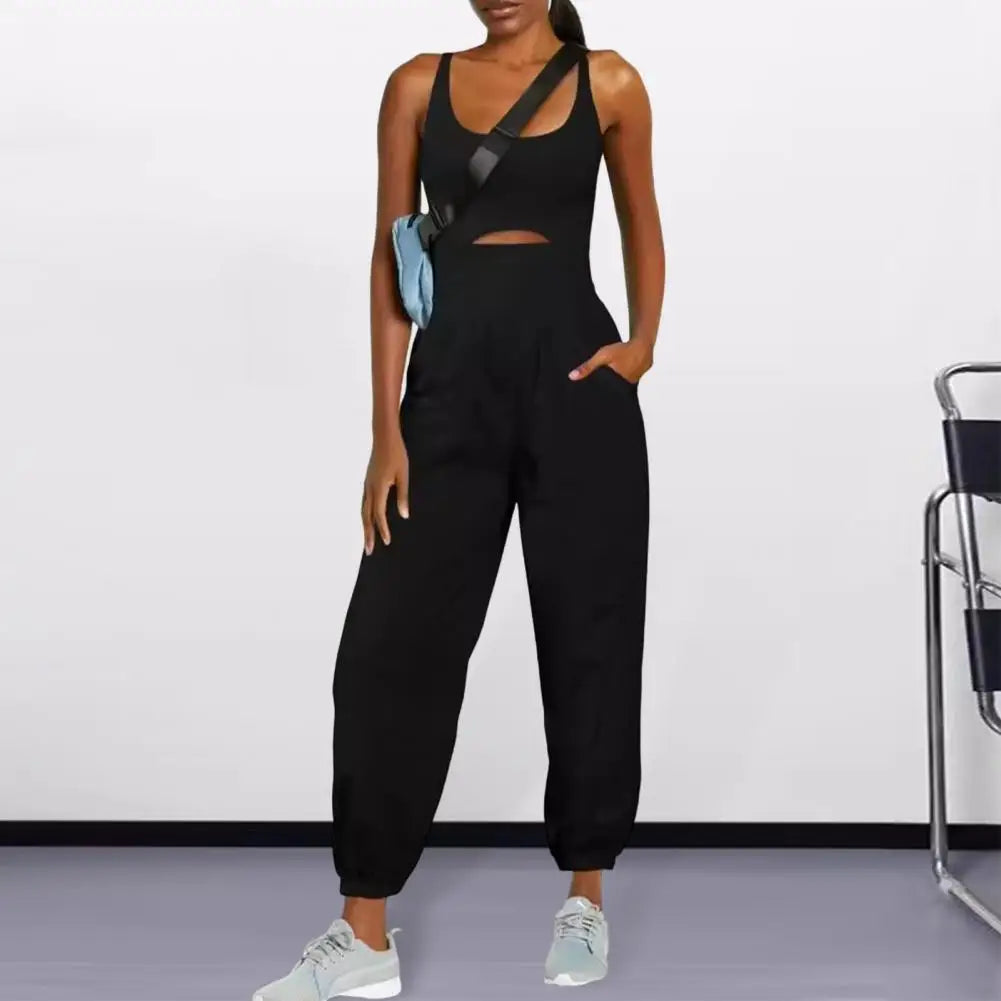 AVANT SUIT [ONE PIECE JUMPSUIT WITH POCKETS]