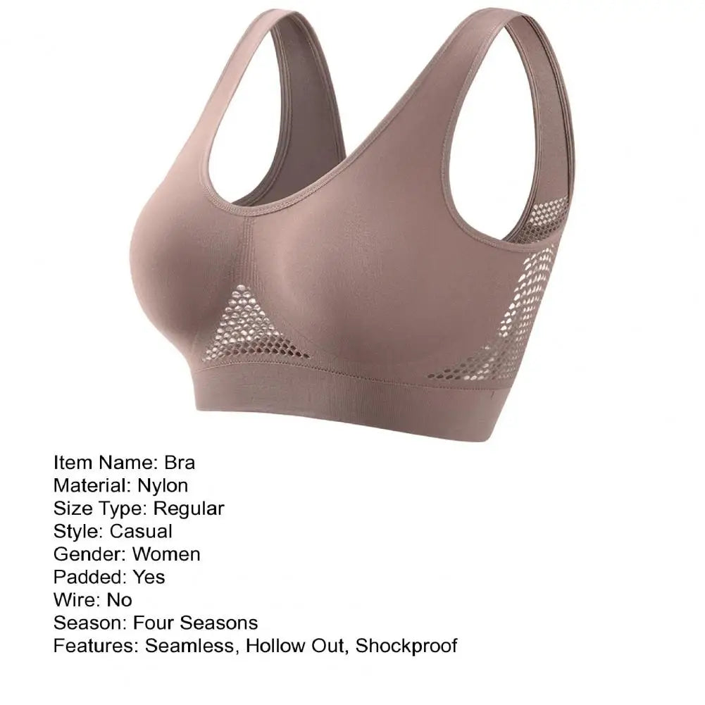 SEAMLESS BRA [PULLOVER SPORTS BRA]